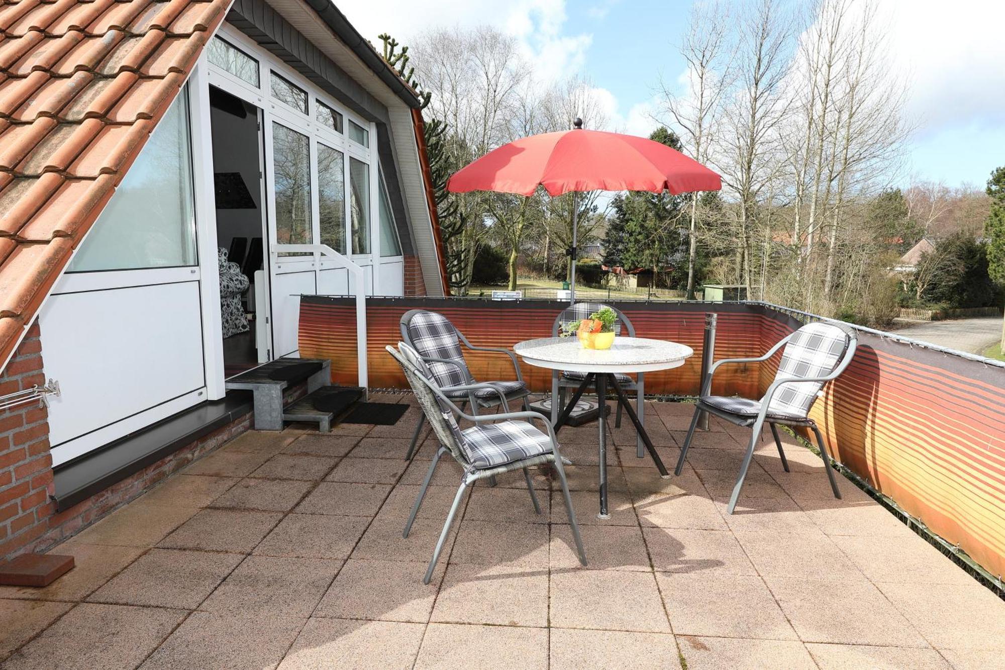 Ferienwohnung Vogelnest Hage Exterior foto